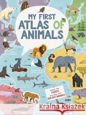 My First Atlas of Animals: Large Format  9788854418172 White Star - książka