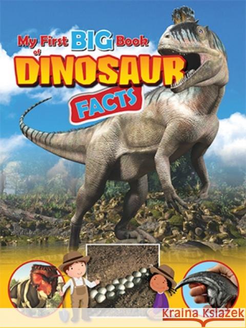 My First BIG Book of DINOSAUR Facts Ruth Owen 9781788561624 Ruby Tuesday Books Ltd - książka