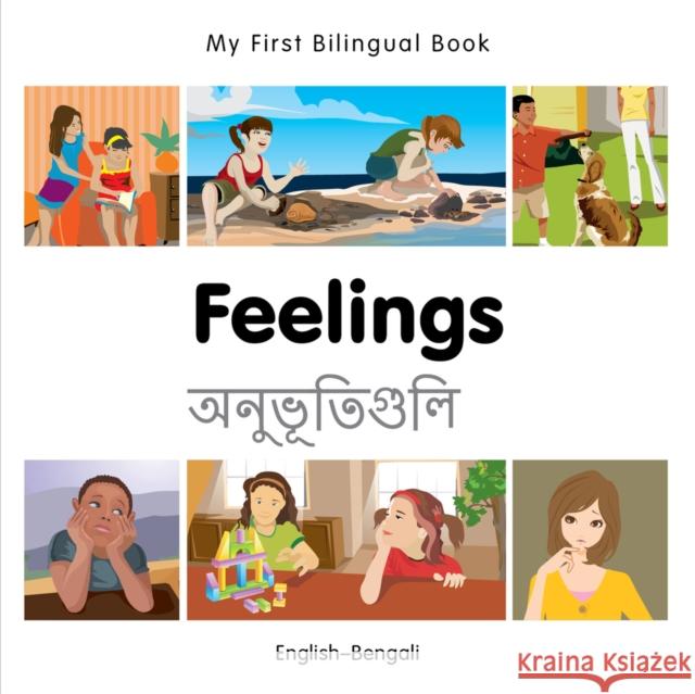 My First Bilingual Book -  Feelings (English-Bengali) Milet Publishing 9781785080708 Milet Publishing - książka