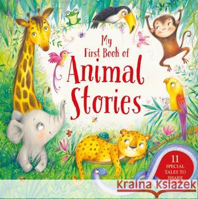 My First Book of Animal Stories  9781786706744 Bonnier Books Ltd - książka