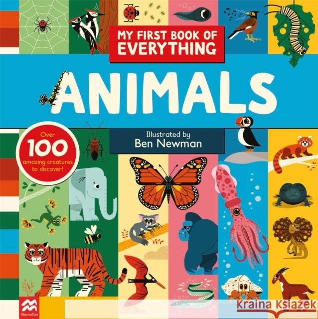 My First Book of Everything: Animals Ben Newman 9781035018840 Pan Macmillan - książka