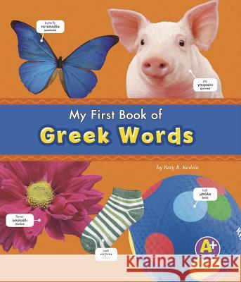 My First Book of Greek Words Katy R. Kudela 9781429661713 A+ Books - książka