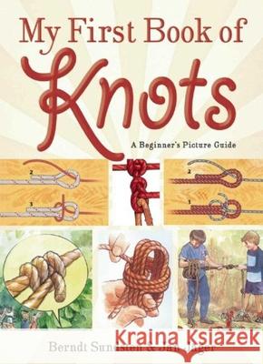 My First Book of Knots: A Beginner's Picture Guide (180 Color Illustrations) Berndt Sundsten Jan Jager 9781629146546 Skyhorse Publishing - książka