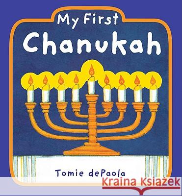 My First Chanukah Tomie dePaola Tomie dePaola 9780448448596 Grosset & Dunlap - książka