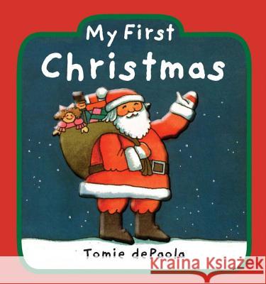 My First Christmas dePaola, Tomie 9780448448602 GROSSET & DUNLAP INC - książka