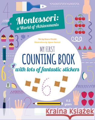 My First Counting Book: Montessori Activity Book  9788854418608 White Star - książka