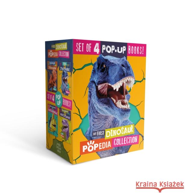 My First Dinosaur Popedia Collection Mary Atkinson 9781805443131 Make Believe Ideas - książka