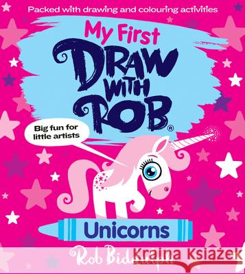 My First Draw With Rob: Unicorns Rob Biddulph 9780008627607 HarperCollins Publishers - książka
