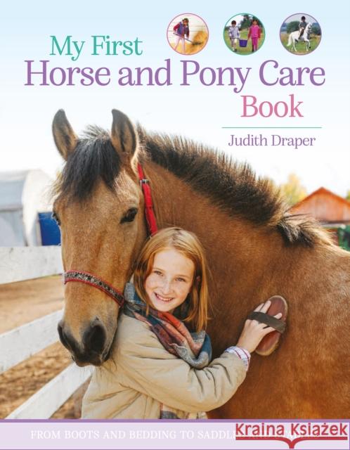 My First Horse and Pony Care Book Judith Draper Elwyn Hartley Edwards Matthew Roberts 9780753479339 Kingfisher - książka