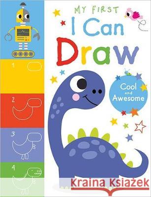 My First I Can Draw Cool and Awesome Amy Boxshall Scott Barker  9781800581937 Make Believe Ideas - książka