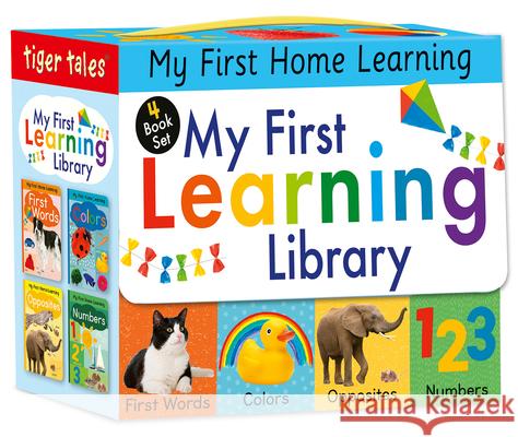 My First Learning Library Lauren Crisp Tiger Tales 9781680106428 Tiger Tales - książka