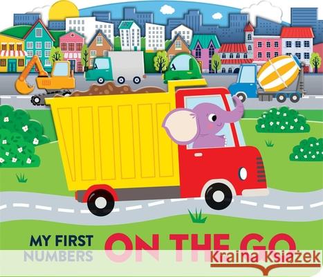 My First Numbers: On the Go: Scenes Board Book Lake Press 9780655240952 Lake Press - książka