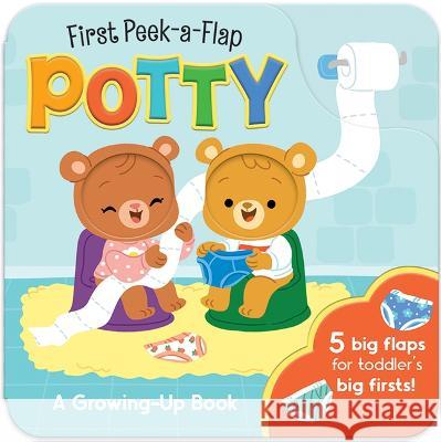 My First Peek a Flap Potty Cottage Door Press 9781646388806 Cottage Door Press - książka