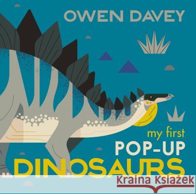 My First Pop-Up Dinosaurs: 15 Incredible Pop-Ups Owen Davey Owen Davey 9781536205664 Candlewick Studio - książka