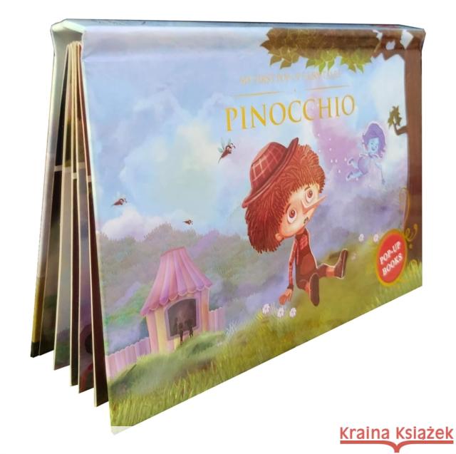My First Pop Up Fairy Tales - Pinocchio: Pop up Books for children  9789389567397 Wonder House Books - książka