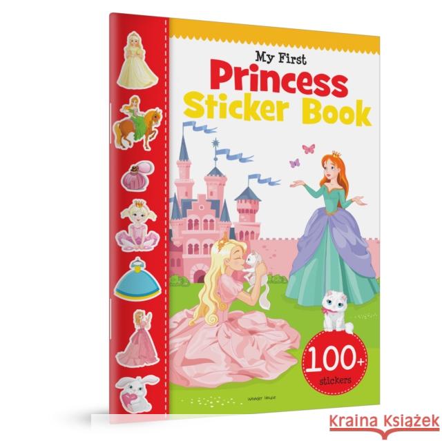 My First Princess Sticker Book: My first sticker books  9789388369800 Wonder House Books - książka