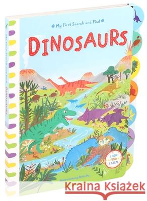 My First Search and Find: Dinosaurs Editors of Silver Dolphin Books          Neiko Ng 9781684125975 Silver Dolphin Books - książka