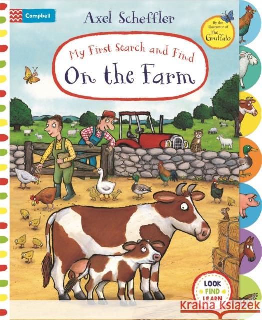 My First Search and Find: On the Farm Campbell Books 9781529056945 Pan Macmillan - książka