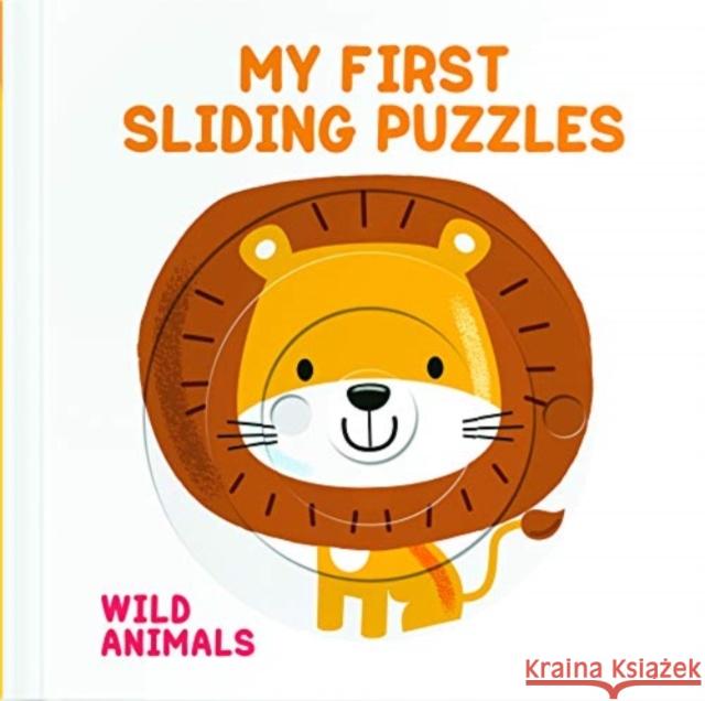 My First Sliding Puzzles Wild Animals Yoyo 9789463605311 Yoyo Books - książka
