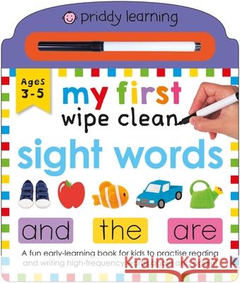 My First Wipe Clean Sight Words Roger Priddy 9781838993894 Priddy Books - książka