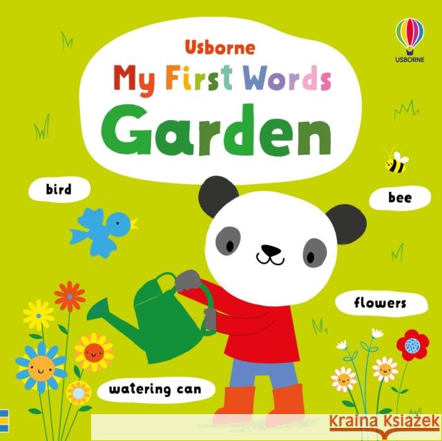 My First Words Garden Fiona Watt 9781803705460 Usborne Publishing Ltd - książka