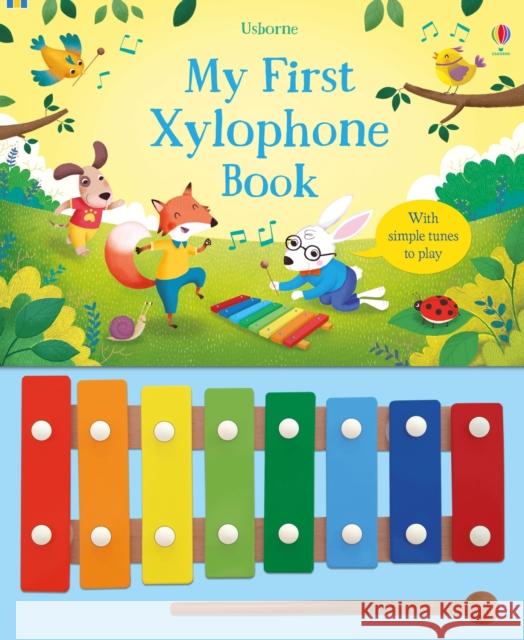 My First Xylophone Book Sam Taplin 9781474932370 Usborne Publishing Ltd - książka