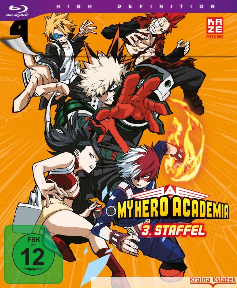 My Hero Academia - 3. Staffel - Blu-ray 4  7630017519986 AV Visionen - książka