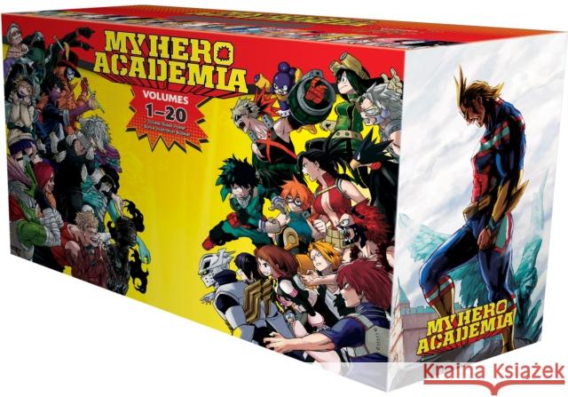 My Hero Academia Box Set 1: Includes volumes 1-20 with premium  9781974735990 Viz Media, Subs. of Shogakukan Inc - książka