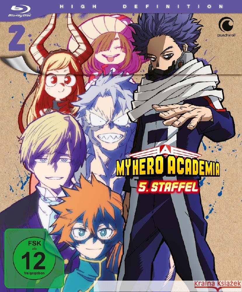 My Hero Academia. Staffel.5.2, 1 Blu-ray  7630017530745 Crunchyroll - książka