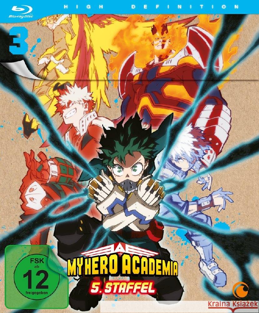 My Hero Academia. Staffel.5.3, 1 Blu-ray  7630017530769 Crunchyroll - książka