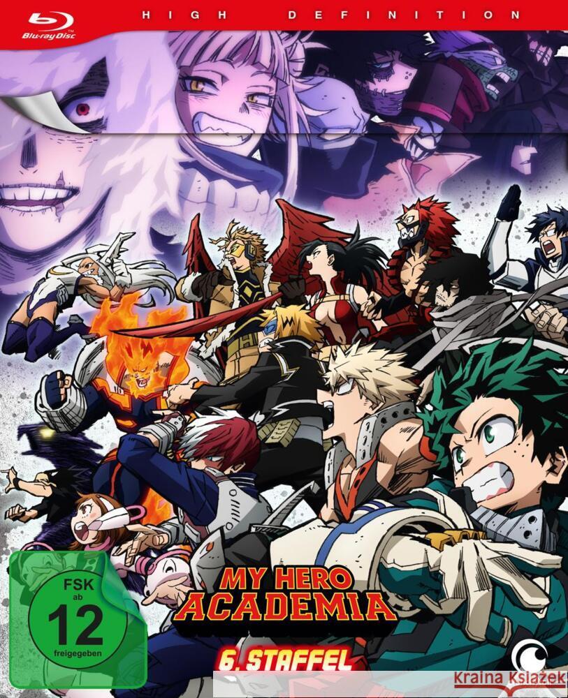 My Hero Academia. Staffel.6.1, 1 Blu-ray (Limited Edition mit Sammelschuber)  7630017532374 Crunchyroll - książka