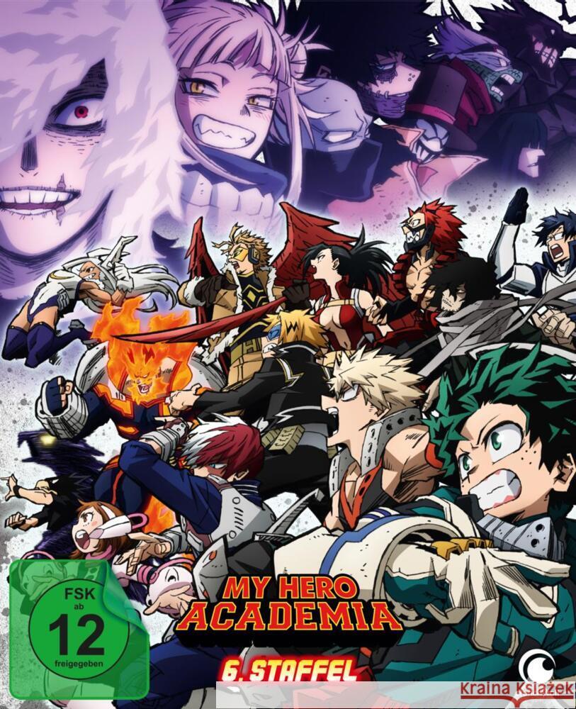 My Hero Academia. Staffel.6.1, 1 DVD (Limited Edition mit Sammelschuber)  7630017532428 Crunchyroll - książka