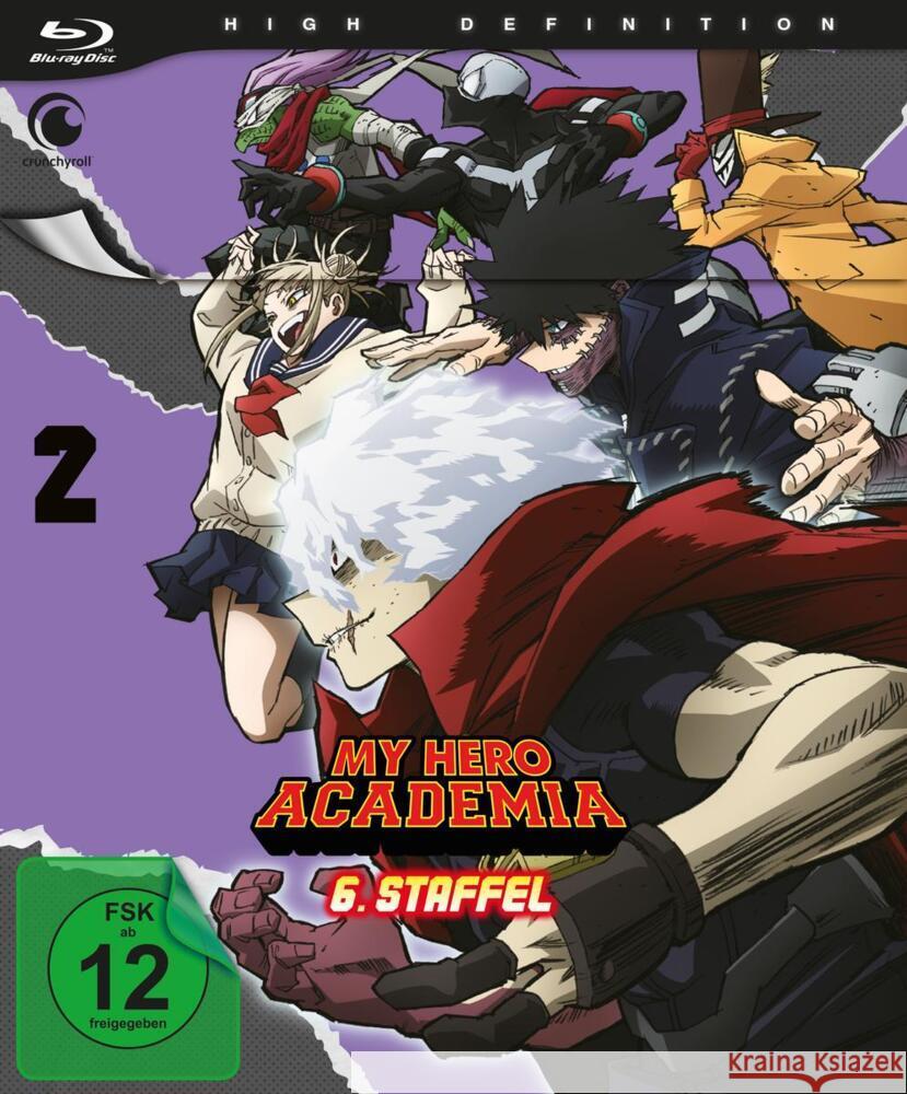 My Hero Academia. Staffel.6.2, 1 Blu-ray  7630017532398 Crunchyroll - książka