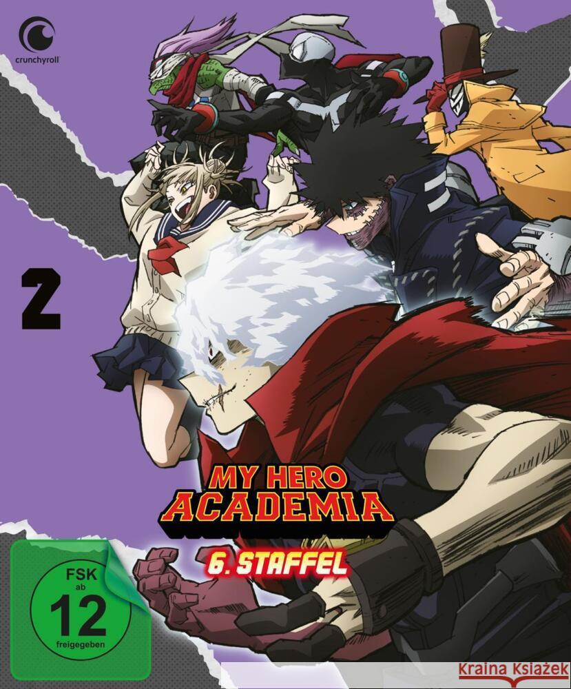 My Hero Academia. Staffel.6.2, 1 DVD  7630017532442 Crunchyroll - książka