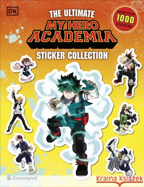 My Hero Academia Ultimate Sticker Collection: With More Than 1,000 Stickers DK 9780241719442 Dorling Kindersley Ltd - książka