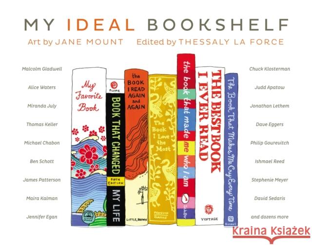 My Ideal Bookshelf Jane Mount 9780316200905  - książka