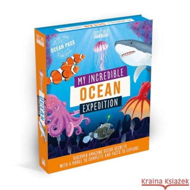 My Incredible Ocean Expedition Anita Ganeri 9781801059329 Imagine That Publishing Ltd - książka