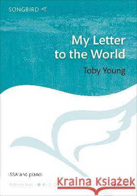 My Letter to the World Toby Young   9780193567214 Oxford University Press - książka