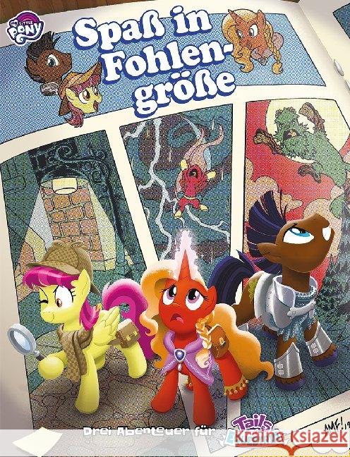 My little Pony - Tails of Equestria: Spaß in Fohlengröße : Drei Abenteuer Fleming, James 9783963313134 Ulisses Spiele - książka