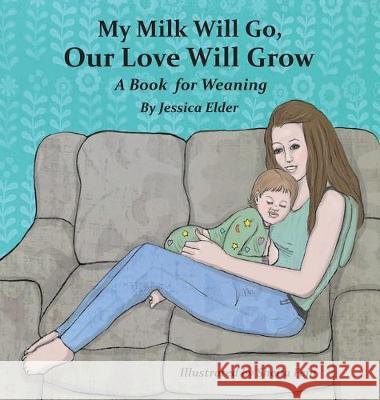 My Milk Will Go, Our Love Will Grow: A Book for Weaning Jessica Elder Sheila Fein 9781733417709 Heart Words Press - książka