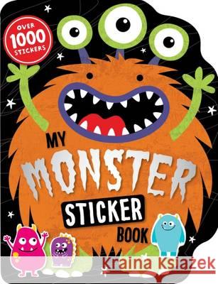 My Monster Sticker Activity Book Make Believe Ideas 9781783938087 Make Believe Ideas - książka