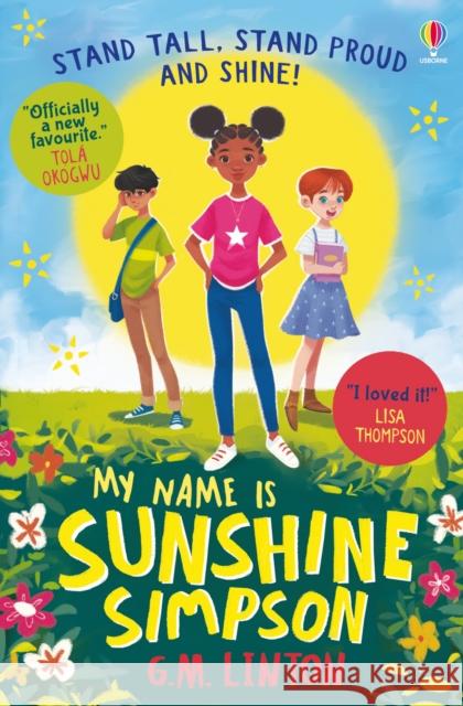 My Name is Sunshine Simpson G.M. Linton 9781801313346 Usborne Publishing Ltd - książka