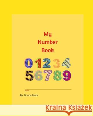 My Number Book Chloe Daniels Donna Mack 9781006585357 Blurb - książka