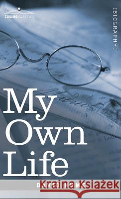 My Own Life David Hume (Burapha University Thailand) 9781945934209 Cosimo Classics - książka