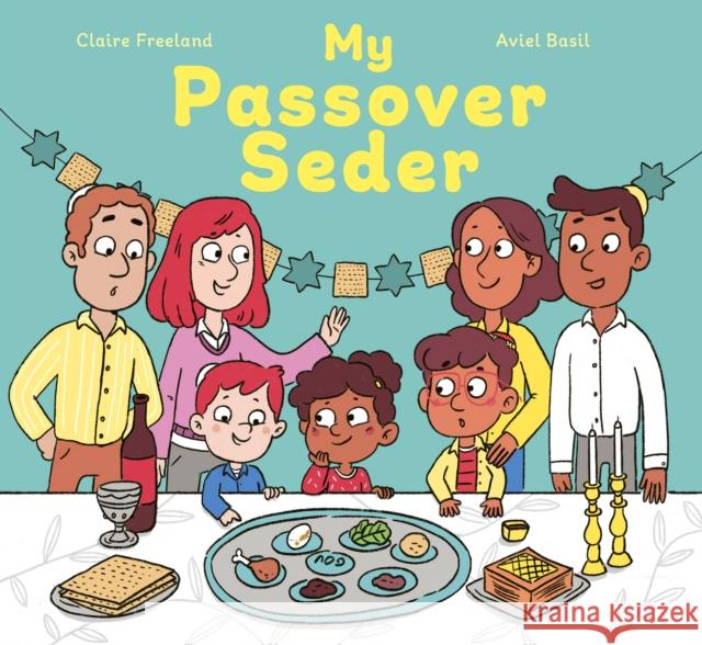 My Passover Seder Claire Freeland 9781805001010 Green Bean Books - książka