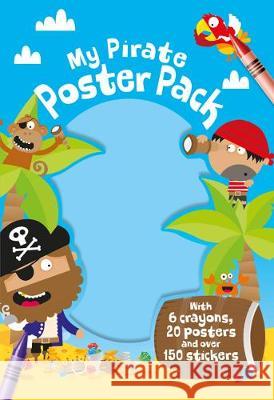 My Pirate Poster Pack  9781785572005 Bonnier Books Ltd - książka