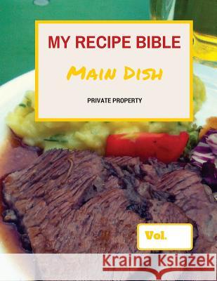 My Recipe Bible: Private Property Matthias Mueller 9781516803880 Createspace - książka