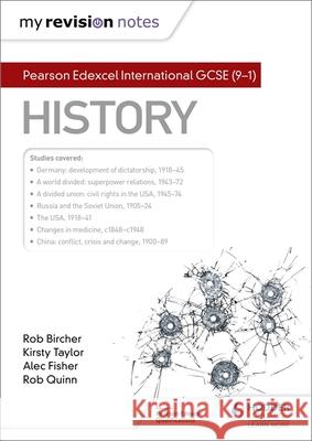 My Revision Notes: Pearson Edexcel International GCSE (9–1) History Kirsty Taylor 9781398300699 Hodder Education - książka