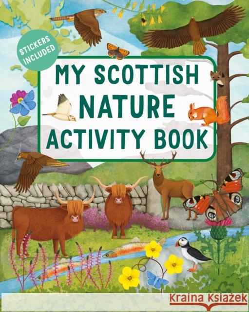 My Scottish Nature Activity Book Sasha Morton Maria Brzozowska 9781780278933 Birlinn General - książka