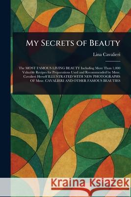 My Secrets of Beauty Lina Cavalieri 9781025246123 Anson Street Press - książka